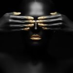 Black and gold