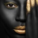 Black and gold