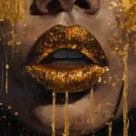Black and gold