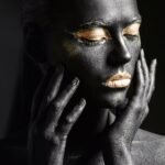 Black and gold