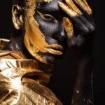 Black and gold