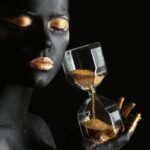 Black and gold