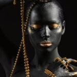 Black and gold