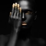 Black and gold