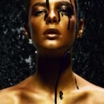 Black and gold
