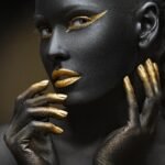 Black and gold