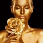 Black and gold