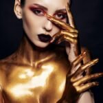 Black and gold