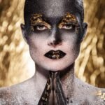 Black and gold