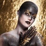 Black and gold