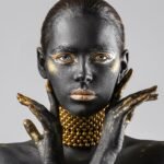 Black and gold