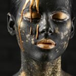 Black and gold
