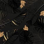 Black and gold